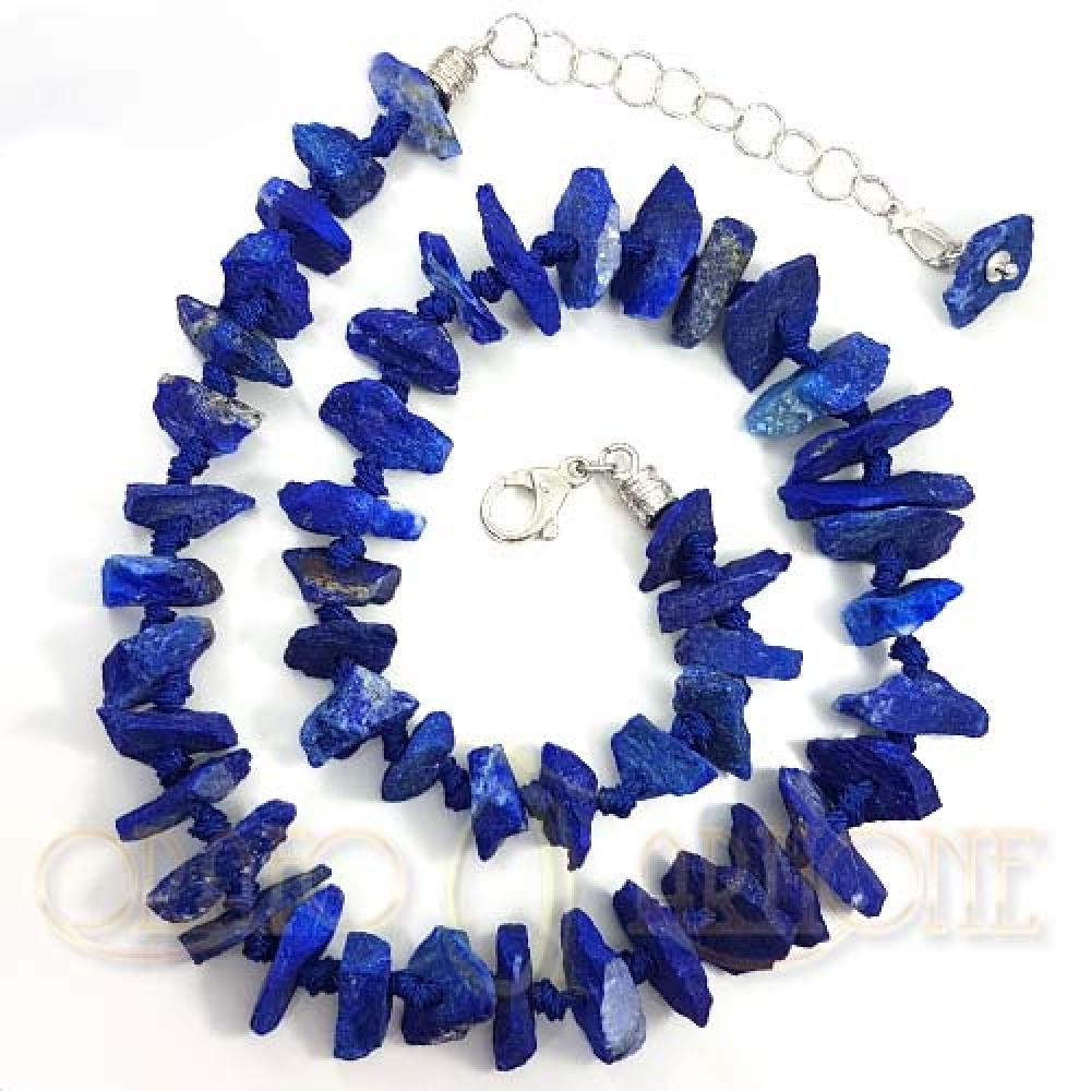 Collana Lapislazzulo Irregolare